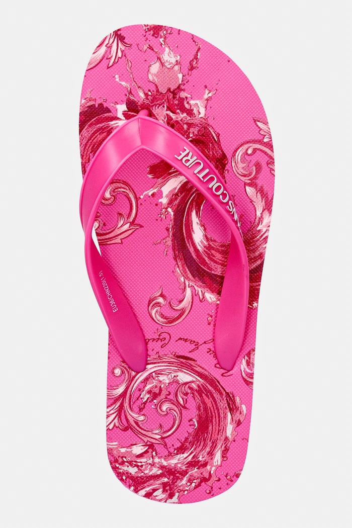 Versace Jeans Couture dámske žabky ružová 80VA3SQ7.ZSS80.499