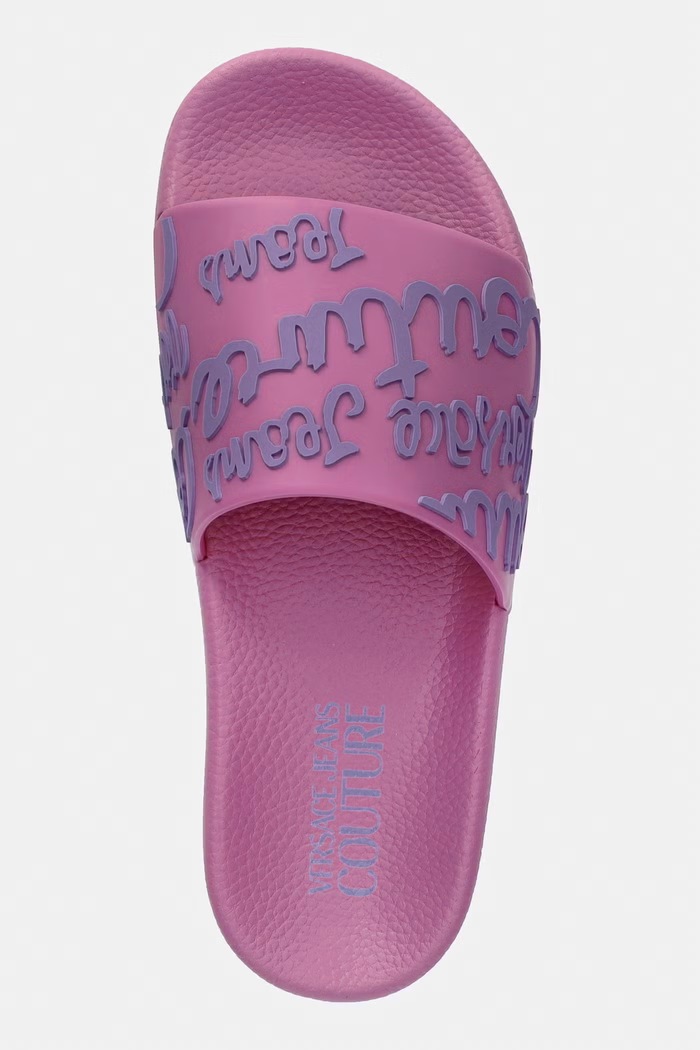 Versace Jeans Couture šľapky dámske ružová 80VA3SQ1.71352.499