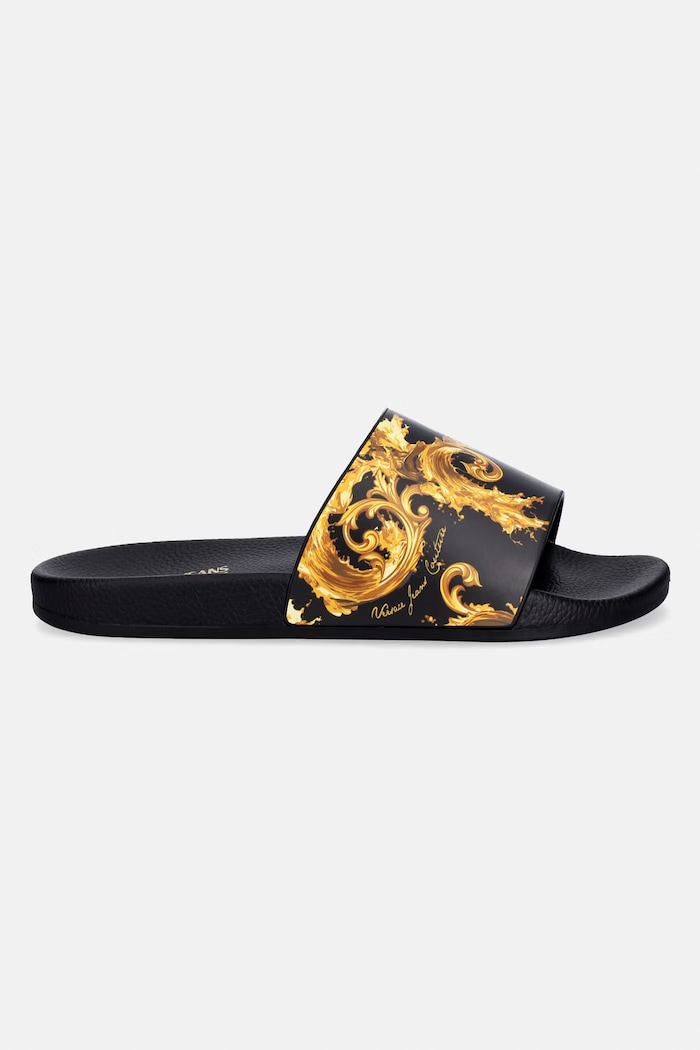 Versace Jeans Couture papuci 80VA3SQ3.ZS365.G89 negru SS26