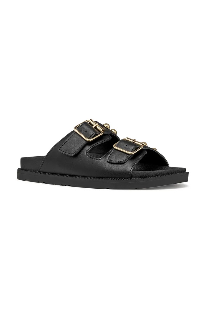 Παντόφλες Geox SANDAL FOAMMENTERA J65P0B000BCC9999 μαύρο SS26