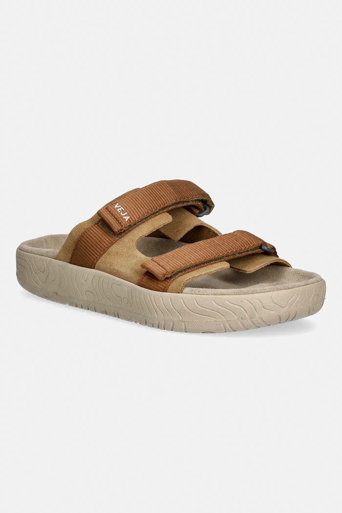 Veja sliders ARPOADOR SUEDE suede brown AP3221033A