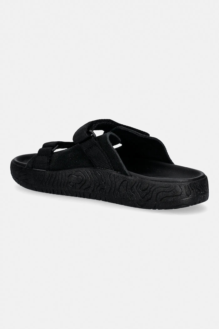Shoes Veja sliders ARPOADOR SUEDE AP3221036A black