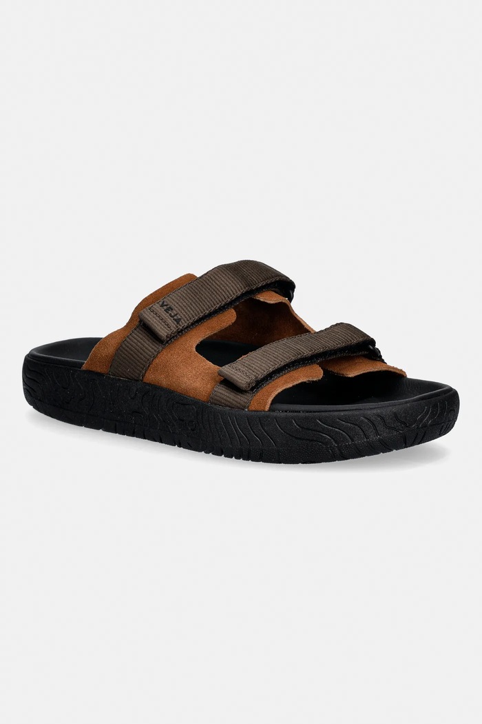 Veja suede sliders ARPOADOR SUEDE suede brown AP3221556A