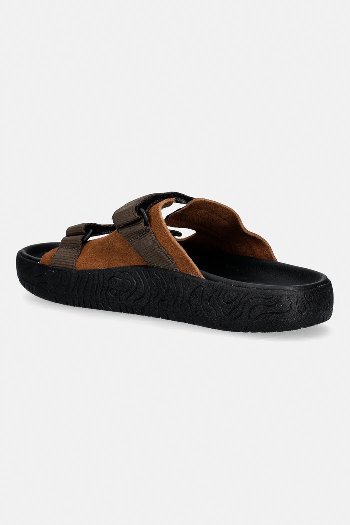 Shoes Veja suede sliders ARPOADOR SUEDE AP3221556A brown