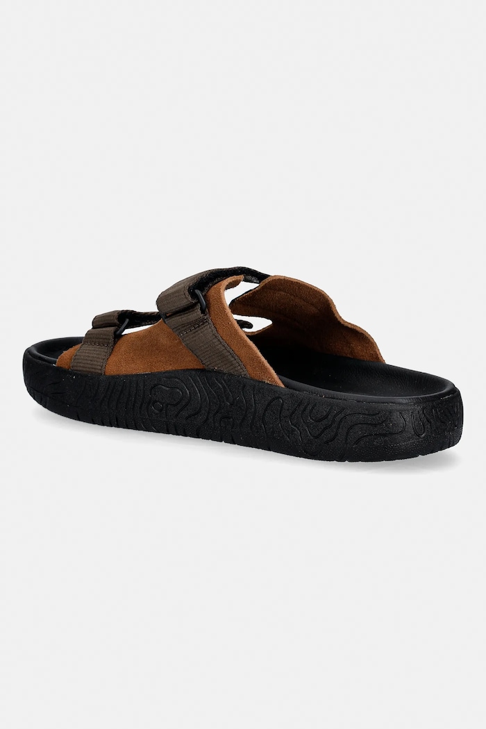 Shoes Veja suede sliders ARPOADOR SUEDE AP3221556A brown