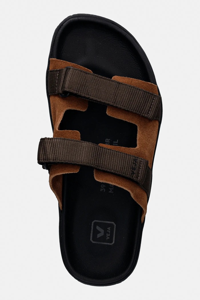 Veja suede sliders ARPOADOR SUEDE brown AP3221556A