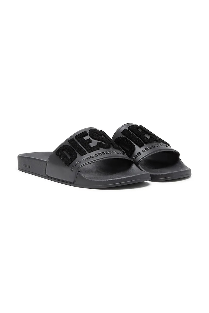 Diesel šľapky dámske Sa-Mayemi Flock W Y03854.PR525.T8013 sivá SS26