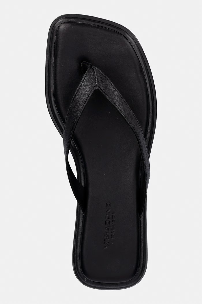 Vagabond Shoemakers dámske kožené šľapky IZZY čierna 5913.401.20