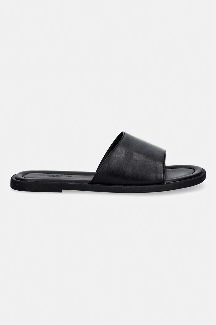Vagabond Shoemakers šľapky na plochom podpätku dámske kožené ZAIDA 6109.301.20 čierna SS26