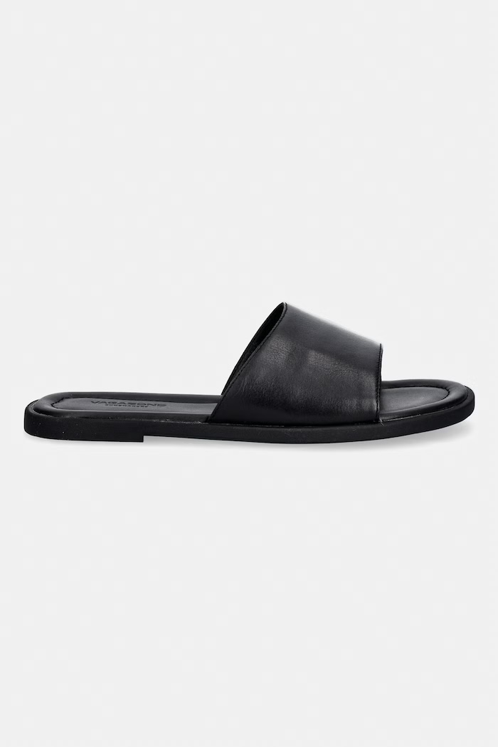 Vagabond Shoemakers šľapky na plochom podpätku dámske kožené ZAIDA 6109.301.20 čierna SS26