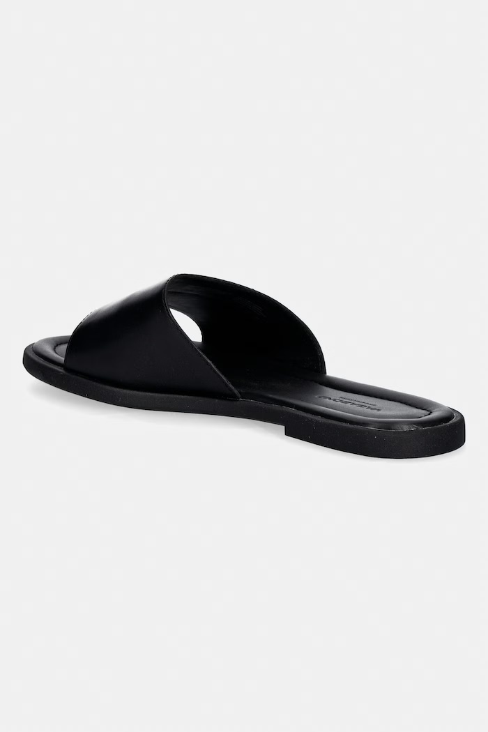 Obuv Vagabond Shoemakers šľapky na plochom podpätku dámske kožené ZAIDA 6109.301.20 čierna