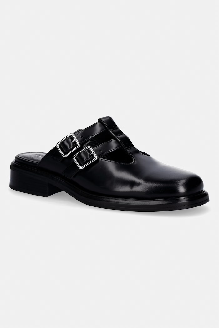 Vagabond Shoemakers dámske kožené šľapky ELLIS čierna 6130.104.20