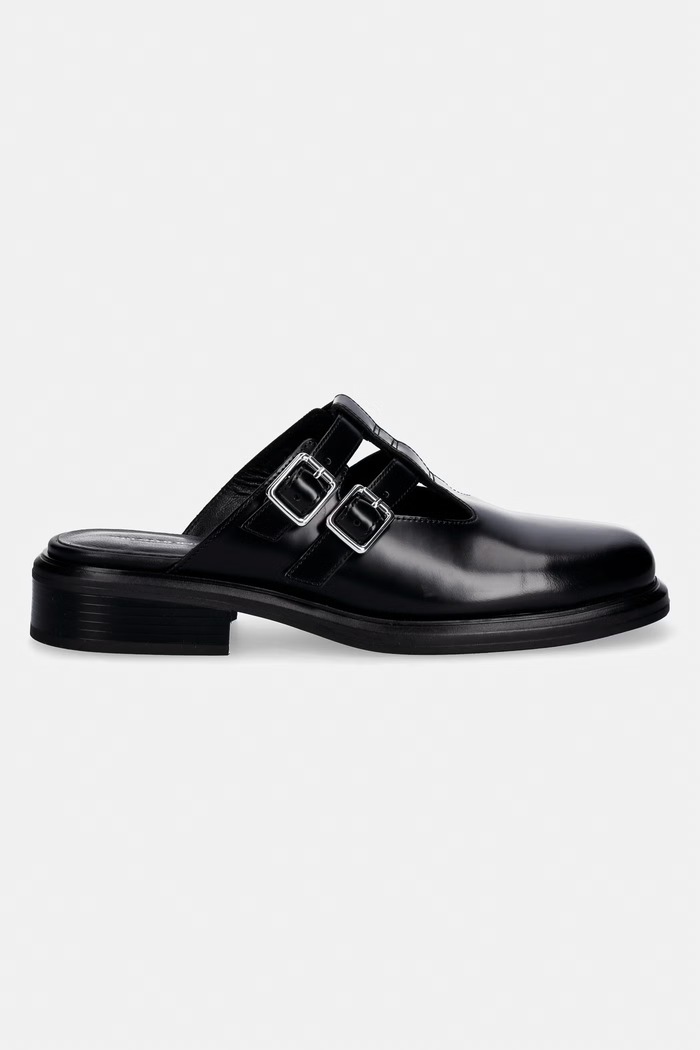 Vagabond Shoemakers dámske kožené šľapky ELLIS 6130.104.20 čierna SS26