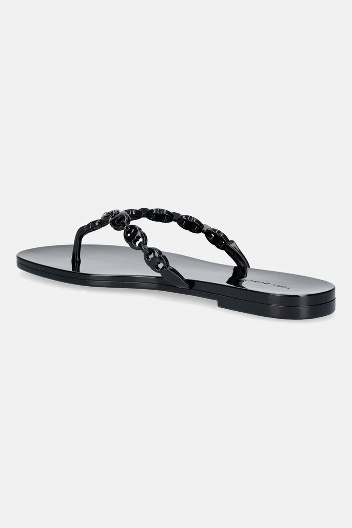 Παπούτσια Tory Burch σαγιονάρες δίχαλο Γυναικεία Gemini Link Jelly 171312.001 μαύρο