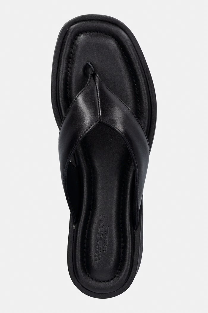 Vagabond Shoemakers παιδικές σαγιονάρες δίχαλο δερμάτινες DANYA μαύρο 6104.001.92