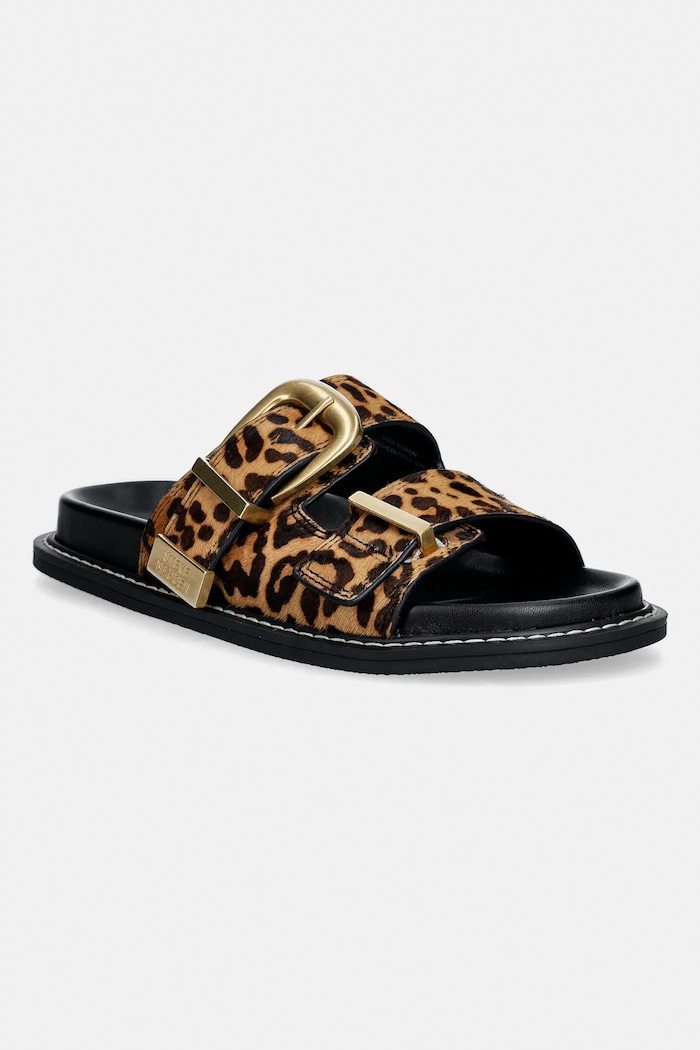 Παντόφλες Steve Madden Arch-L φλατ καφέ 11005060.969