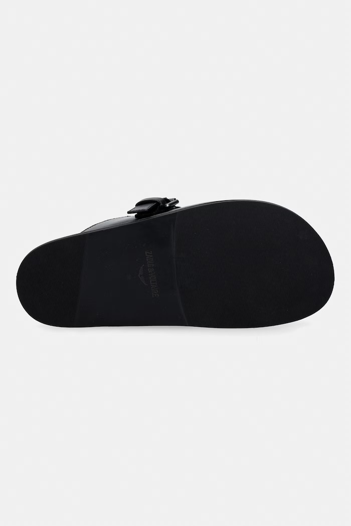 ZADIG&VOLTAIRE klapki skórzane Angie SWCT02097 czarny