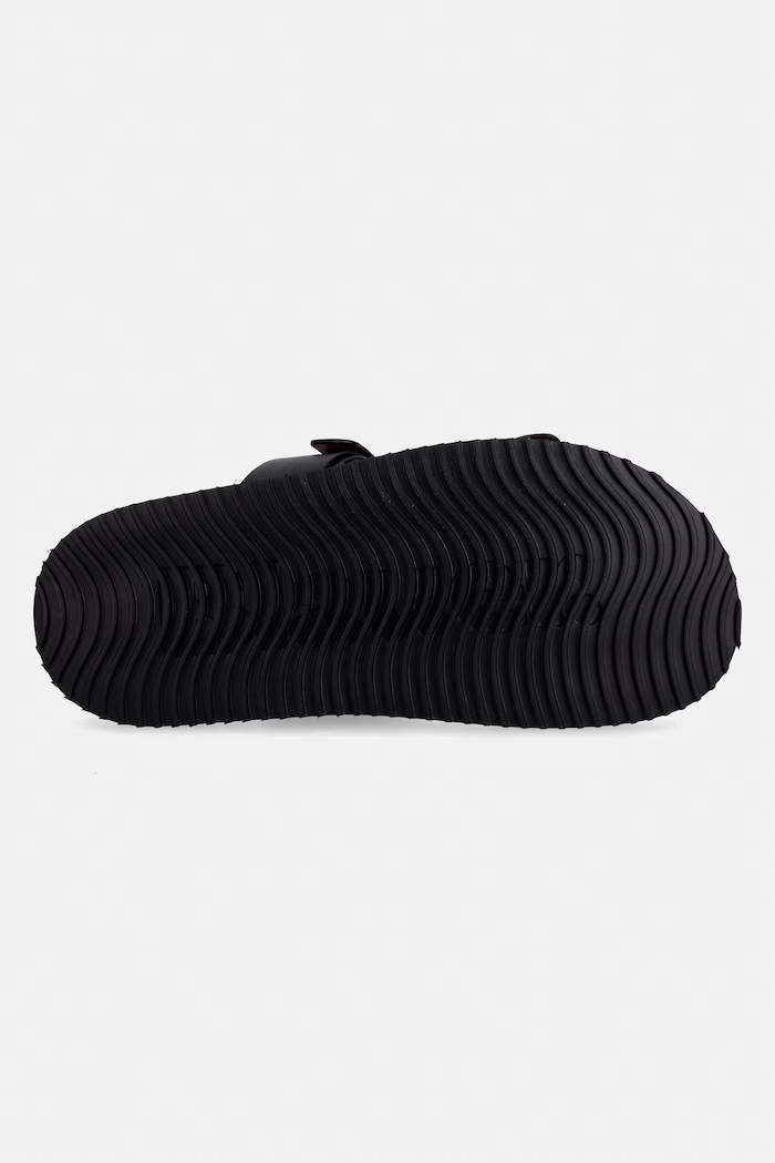 Blauer ciabatte slide in pelle BLOOM03 S6BLOOM03.LEA nero