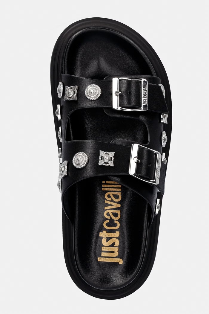 Just Cavalli papuci negru 80RA3S92ZPB91899