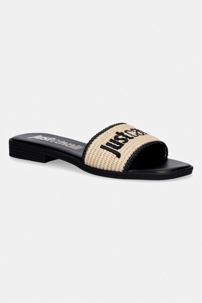 Just Cavalli papuci pentru femei negru 80RA3S80ZSE60751