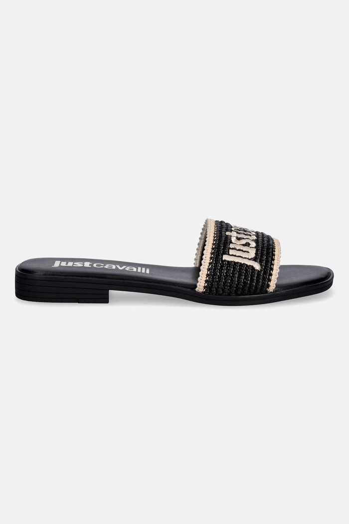Just Cavalli papuci pentru femei 80RA3S80ZSE60899 negru SS26