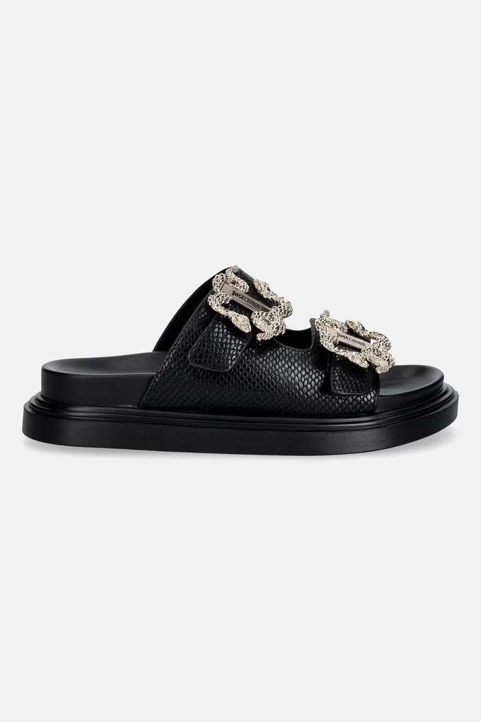 Just Cavalli papuci 80RA3S91ZSE36899 negru SS26
