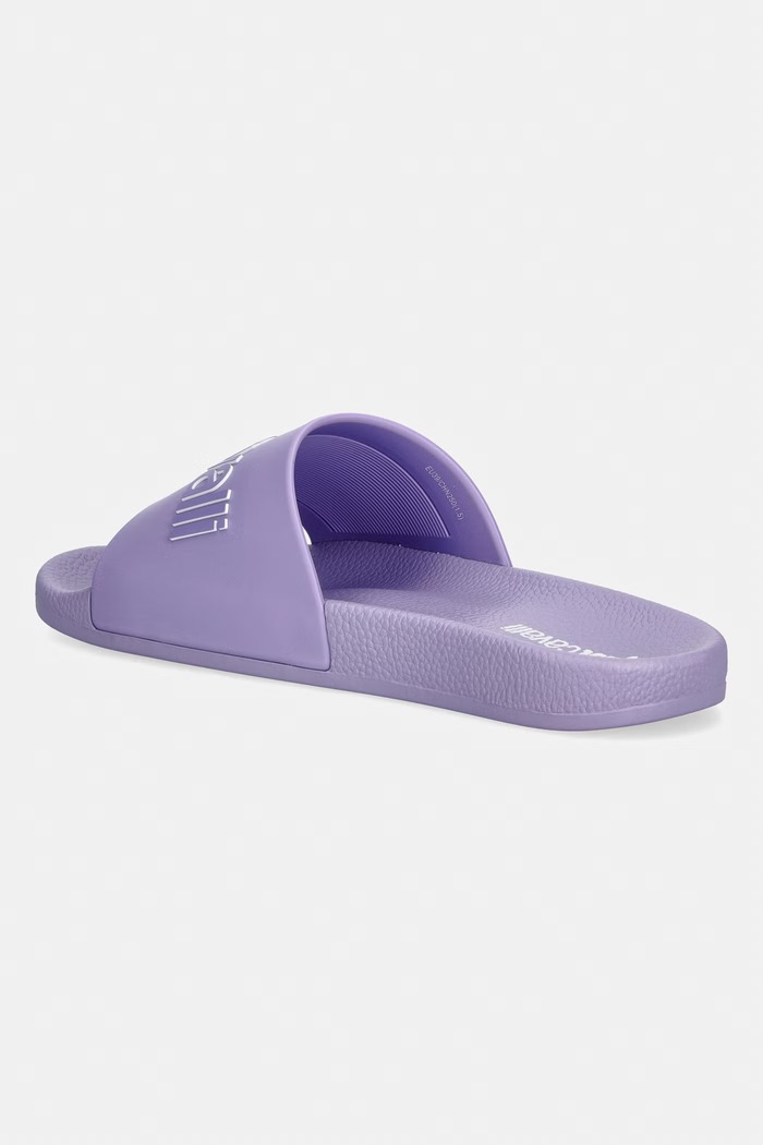 Încălțăminte Just Cavalli papuci pentru piscină pentru femei 80RA3SZ1ZSE50362 violet