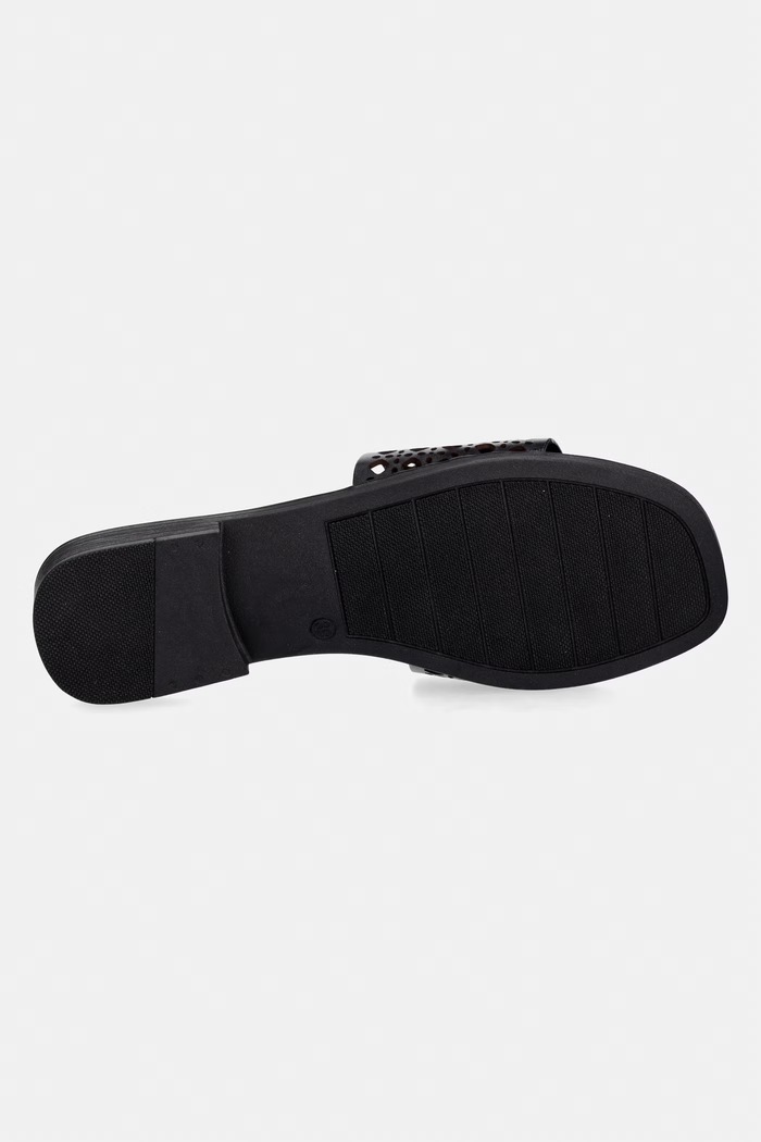 Just Cavalli ciabatte slide in pelle 80RA3S82ZPB95899 nero