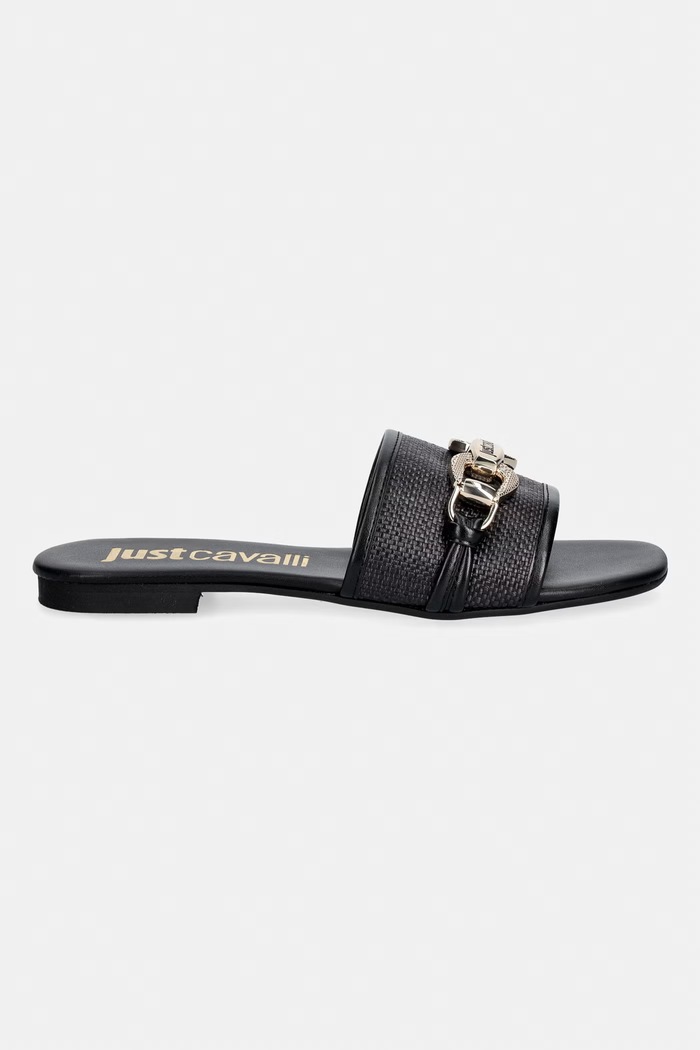 Pantofle Just Cavalli 80RA3S81ZSE61899 černá SS26
