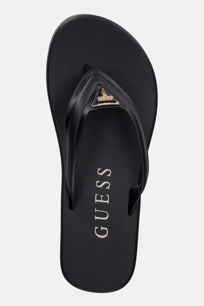 Guess šľapky dámske CANDRY čierna FLJCNY.ELE24.BLACK