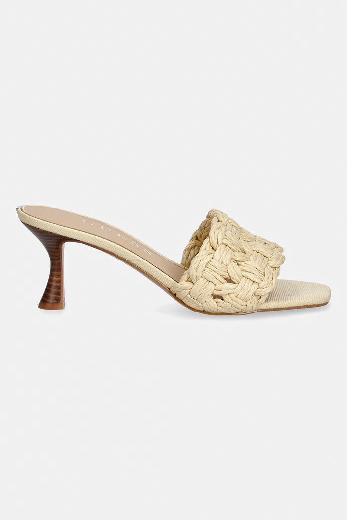 Guess чехли дамски DISSY FLJDSS.ELE03.NATU бежов SS26