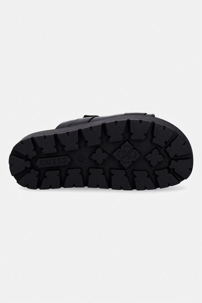 Guess klapki FAXON FLJFAX.ELE03.BLACK czarny