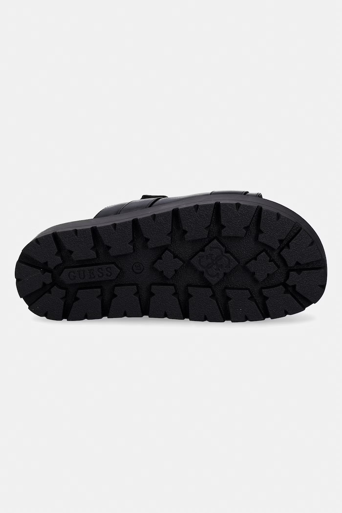 Guess klapki FAXON FLJFAX.ELE03.BLACK czarny