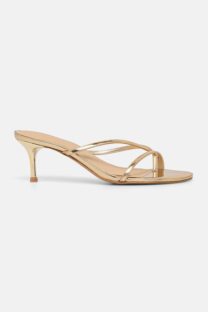 Guess σαγιονάρες δίχαλο Γυναικεία GAZEY FLJGZY.LEL03.GOLD χρυσαφί SS26