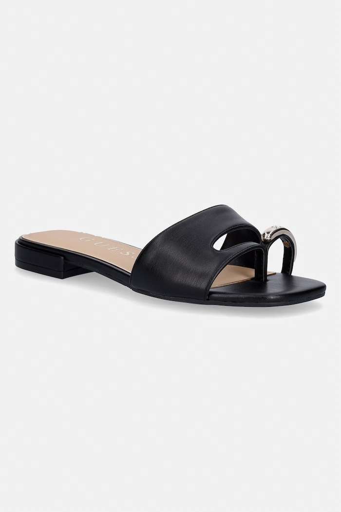 Guess šľapky dámske TABLITA čierna FLJTBT.ELE19.BLACK