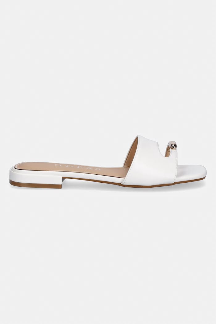 Guess šľapky dámske TABLITA FLJTBT.ELE19.WHITE biela SS26