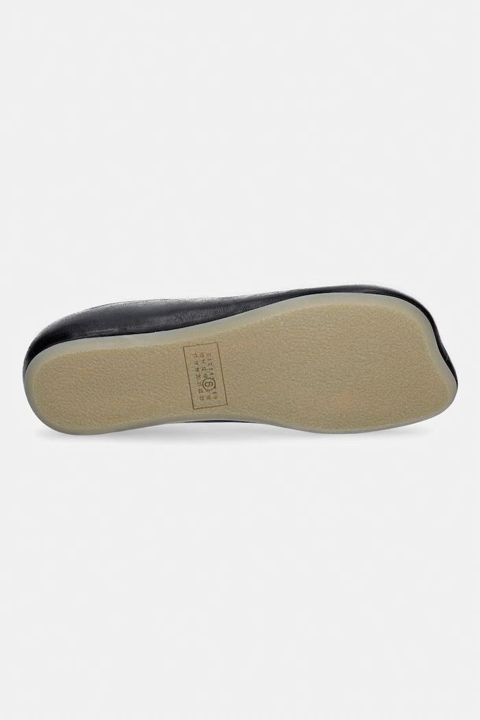 MM6 Maison Margiela джапанки мулета женски кожени S59WX0083.P7561.T8013 черен