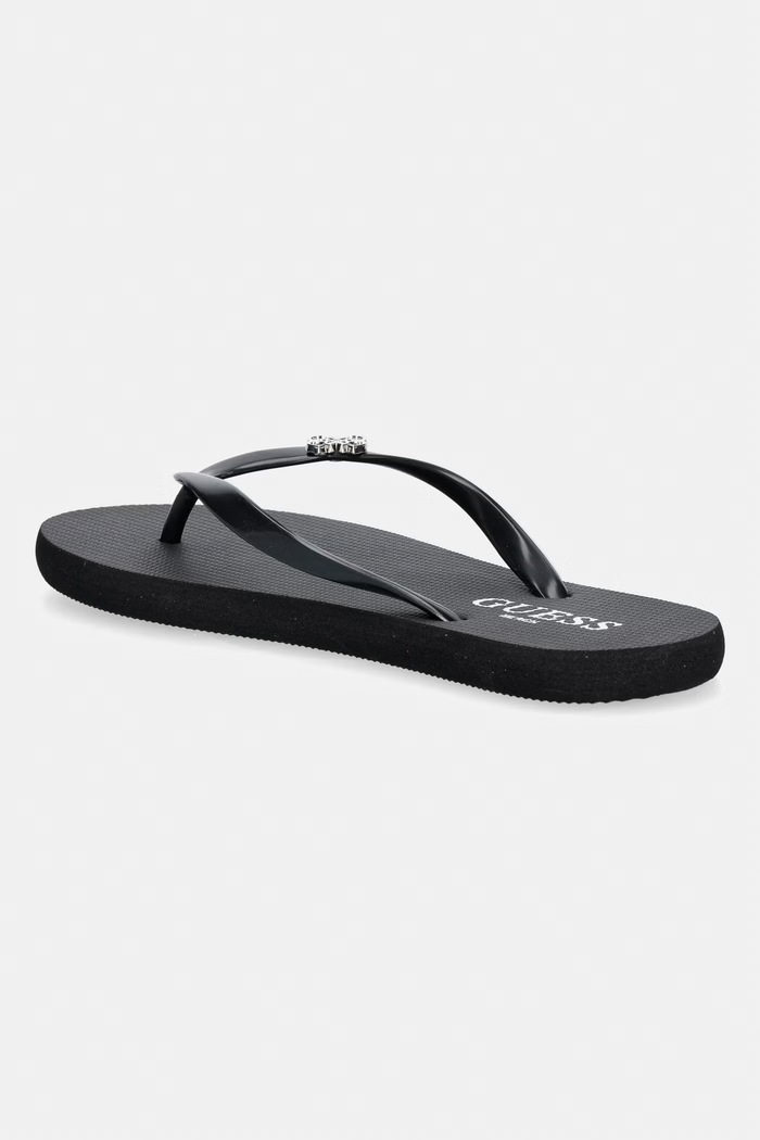 Încălțăminte Guess șlapi pentru femei E6GZ14.BB00F.JBLK negru