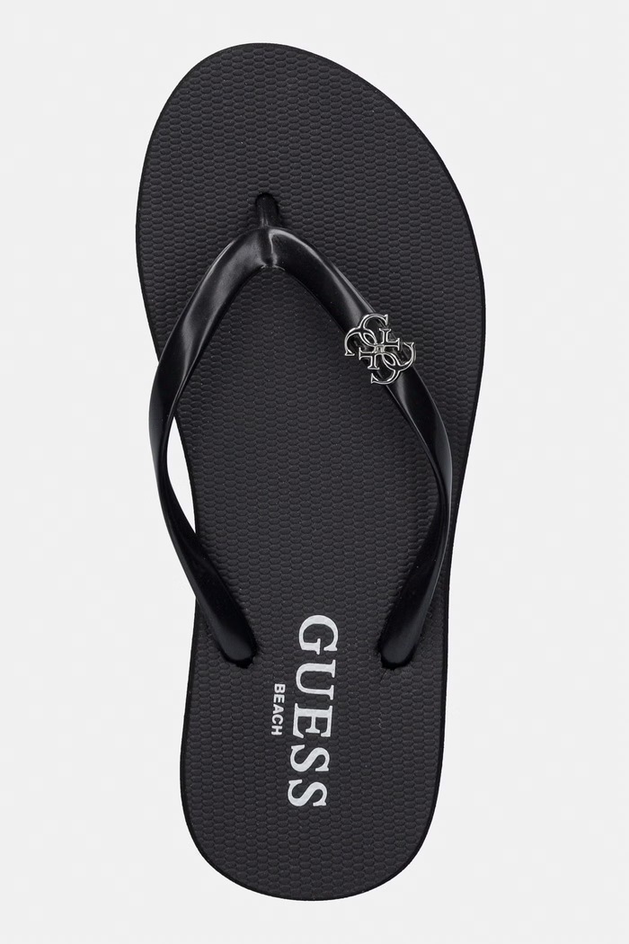 Guess șlapi pentru femei negru E6GZ14.BB00F.JBLK
