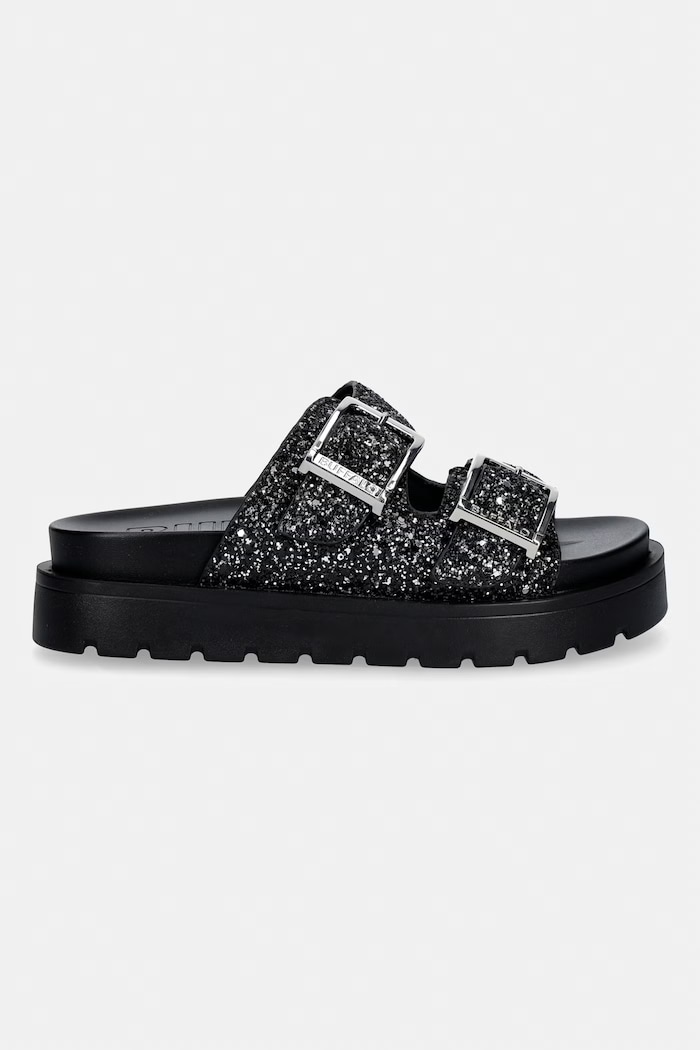 Buffalo Σαγιονάρες Γυναικείες Raya Ari Glam 1602341 μαύρο SS26