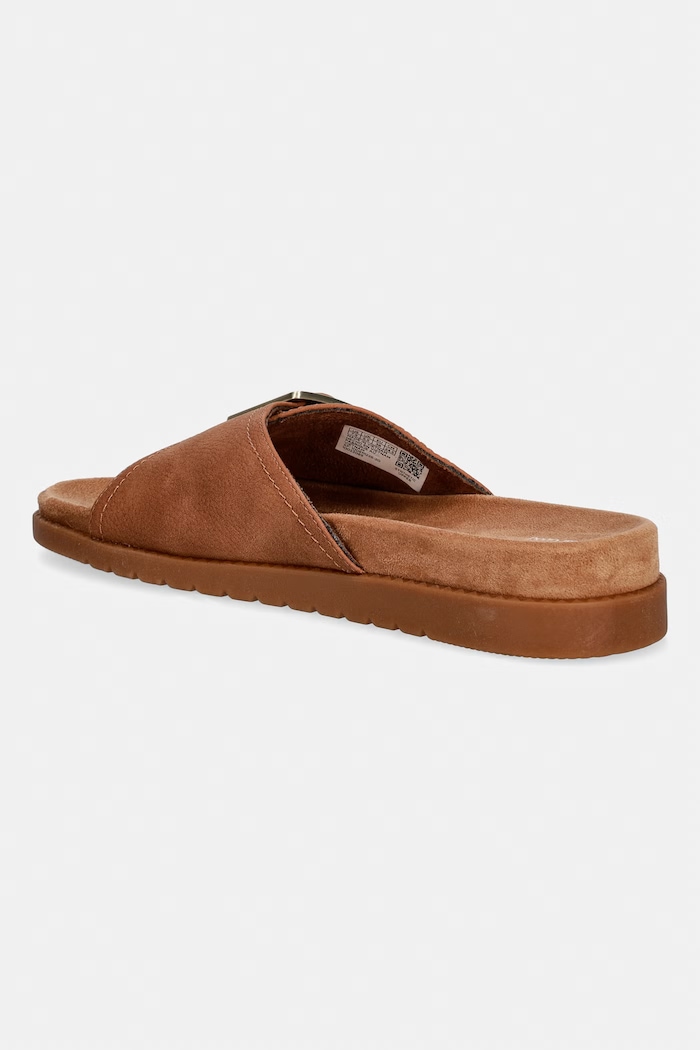Încălțăminte Toms papuci pentru femei MARIN SLIDE 10023089 maro