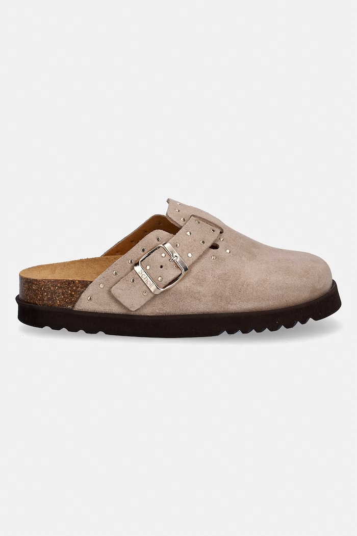 Scholl ciabatte slide da donna in scamoscio BEATRIZ F007152361 beige SS26