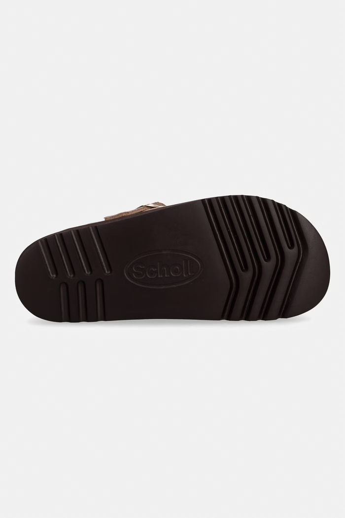 Scholl ciabatte slide da donna in scamoscio BEATRIZ F007152361 beige
