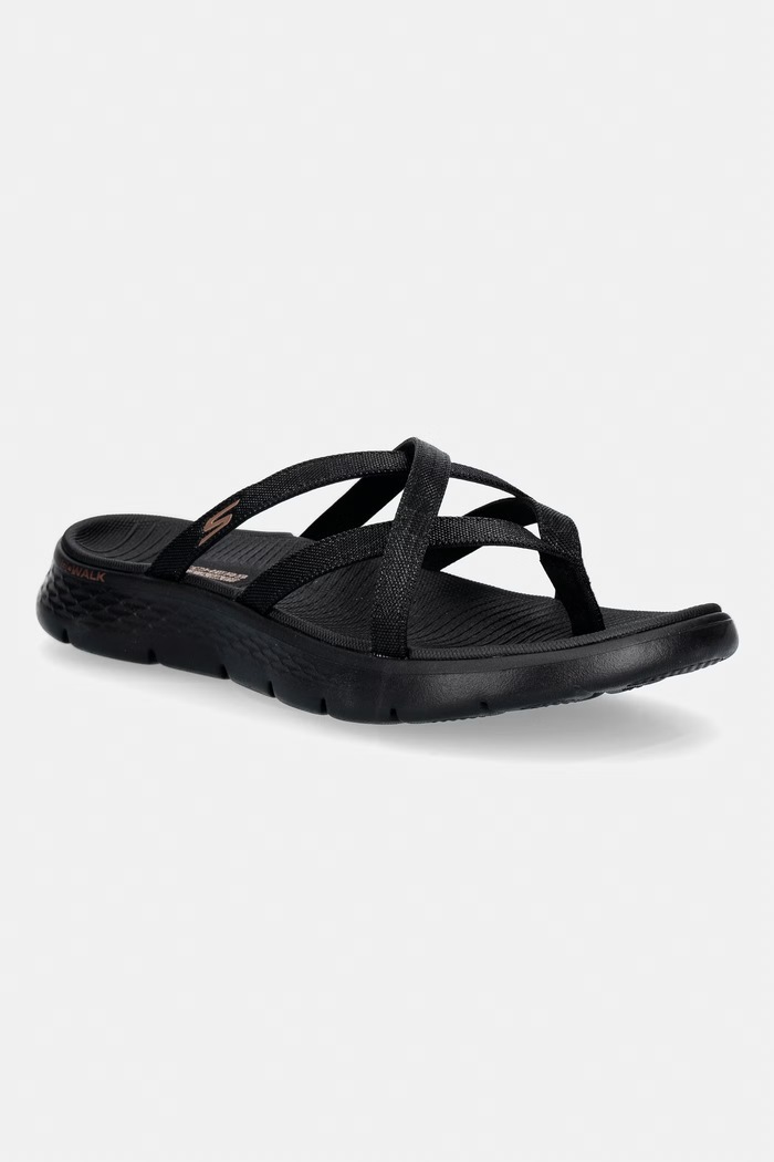 Dámske šľapky Skechers GO WALK FLEX čierna 141461