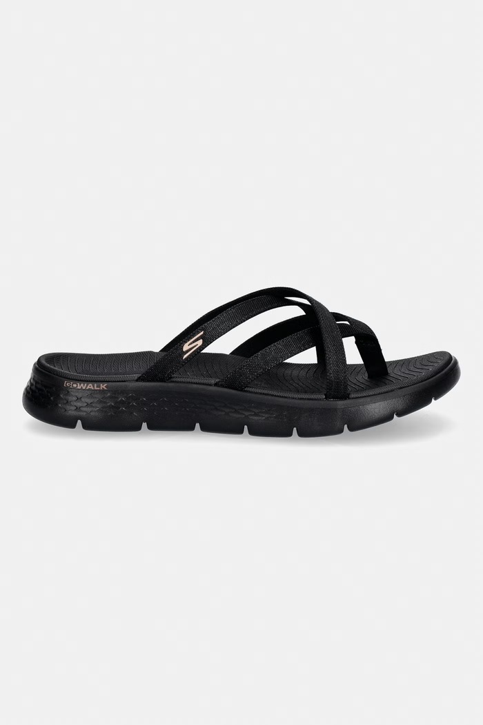Dámske šľapky Skechers GO WALK FLEX 141461 čierna SS26
