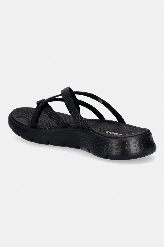 Obuv Dámske šľapky Skechers GO WALK FLEX 141461 čierna