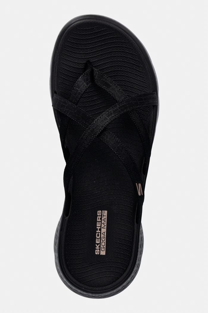 Dámske šľapky Skechers GO WALK FLEX čierna 141461