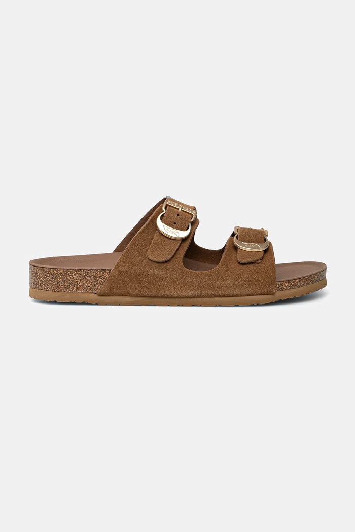 Skechers šľapky dámske semišové ARCH FIT GRANOLA 163653 hnedá SS26