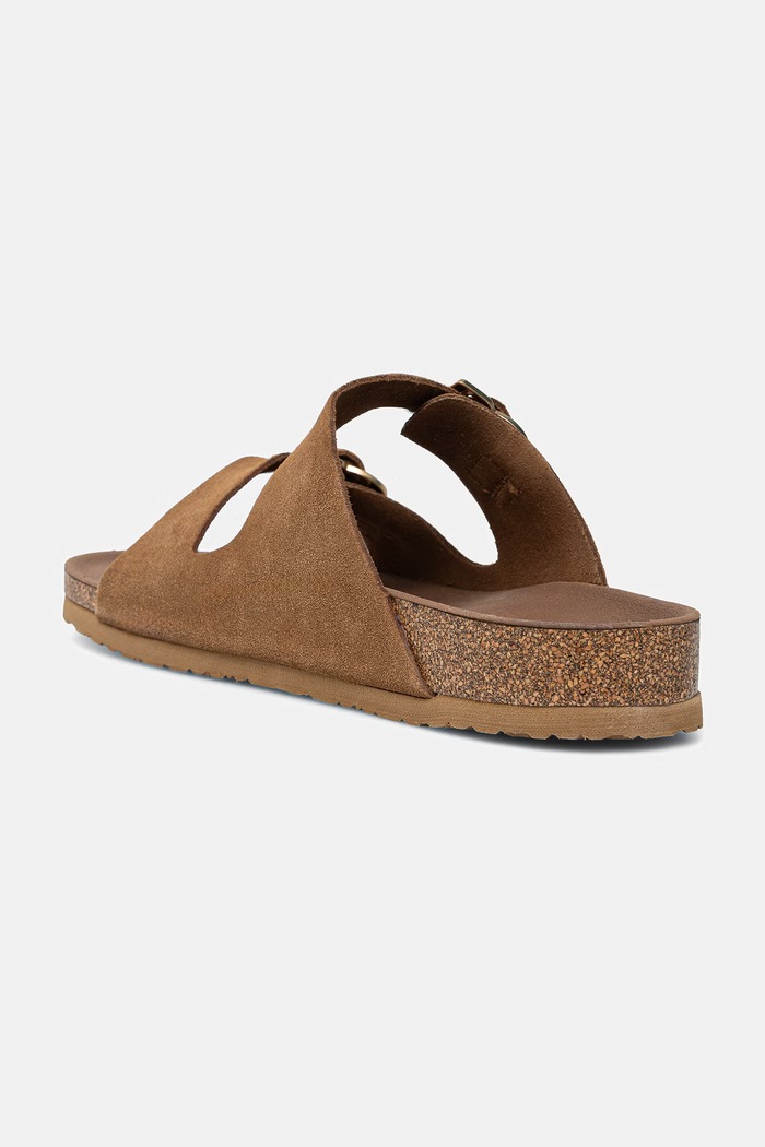 Obuv Skechers šľapky dámske semišové ARCH FIT GRANOLA 163653 hnedá