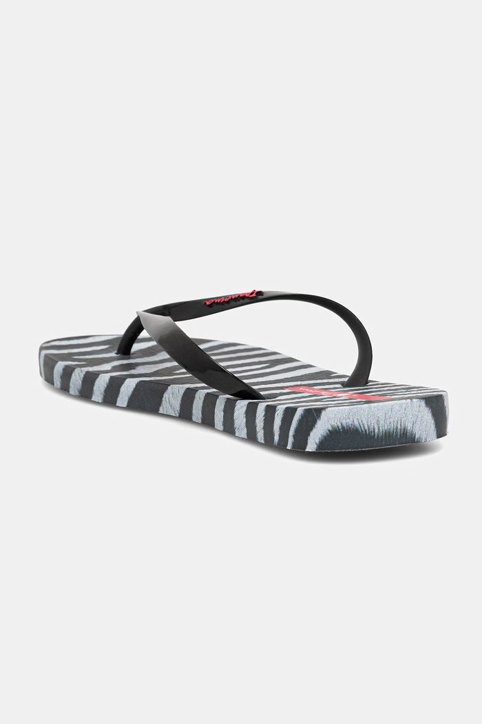 Obuv Ipanema šľapky dámske ANIMAL PRINT 83846.BP655 čierna